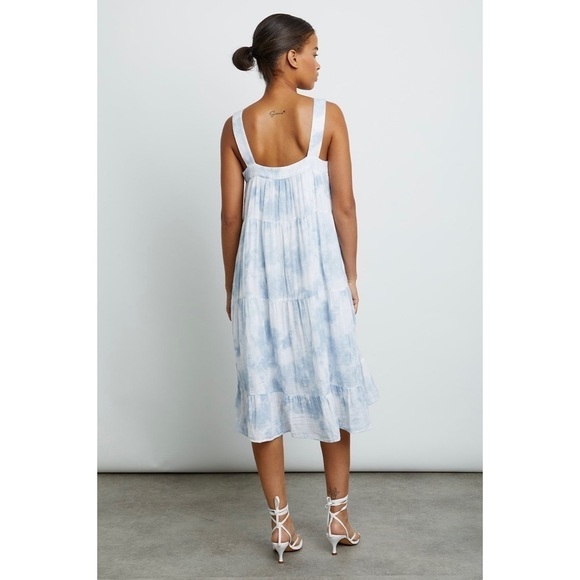 Rails Amaya Dress in Cascade Tie Dye cotton size XS - Picture 2 of 13